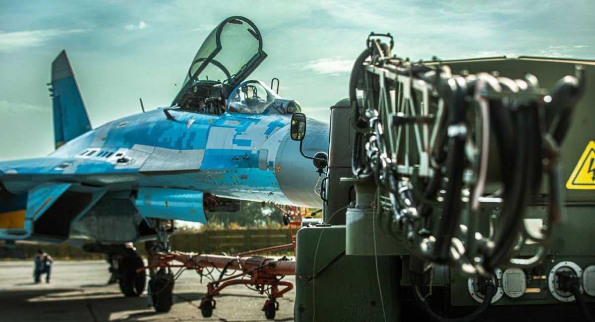 Ukrainian Su-27 aircraft / Photo credit: The Ukrainian Air Force Command