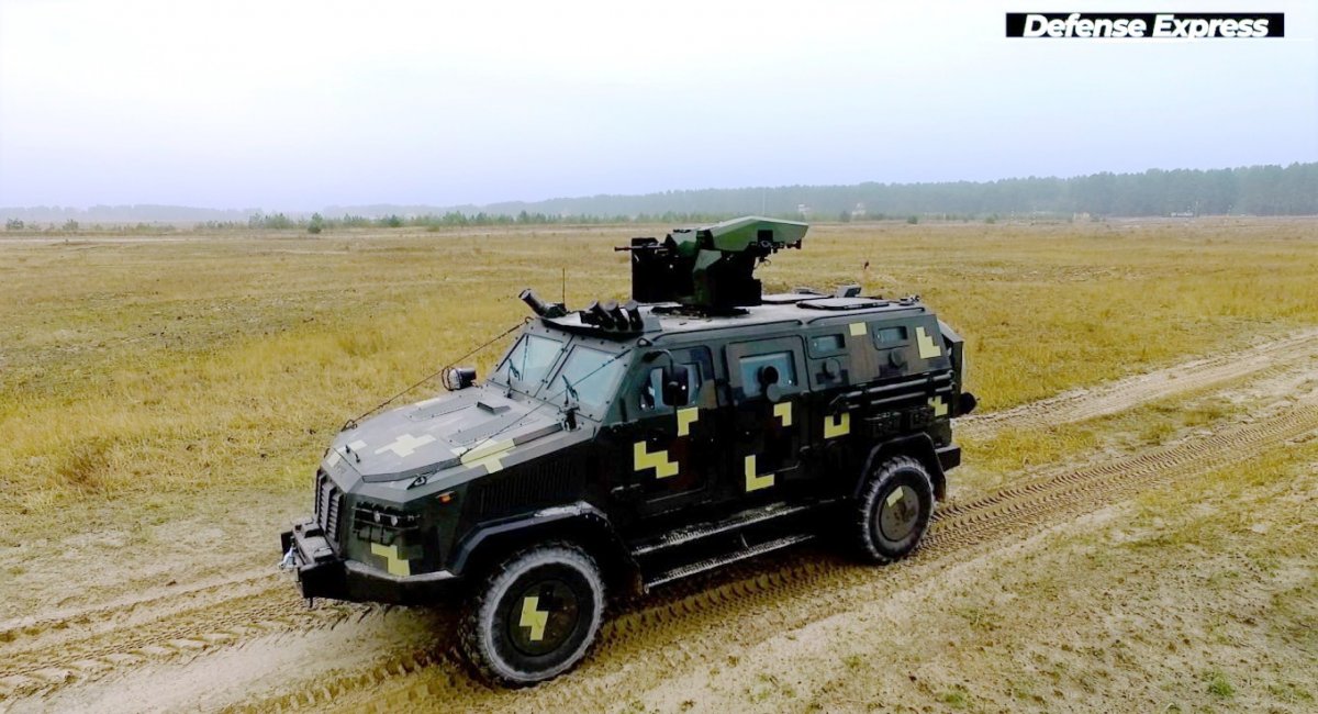 The Kozak-2M2 is a 4x4 light tactical armored vehicle designed and manufactured in Ukraine by NVO Practika R&D and Production Company 