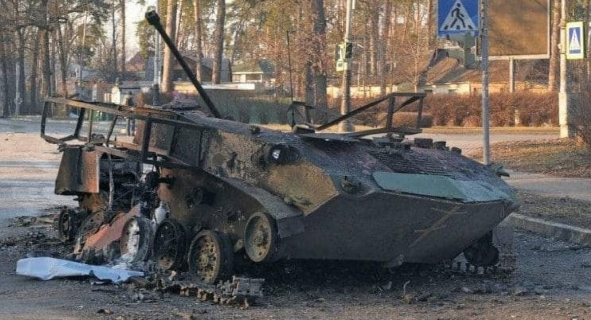Russian military equipment must be either destroyed or seized by the Ukrainian military. There are no other options. / illustrative photo from General Staff of the Armed Forces of Ukraine 