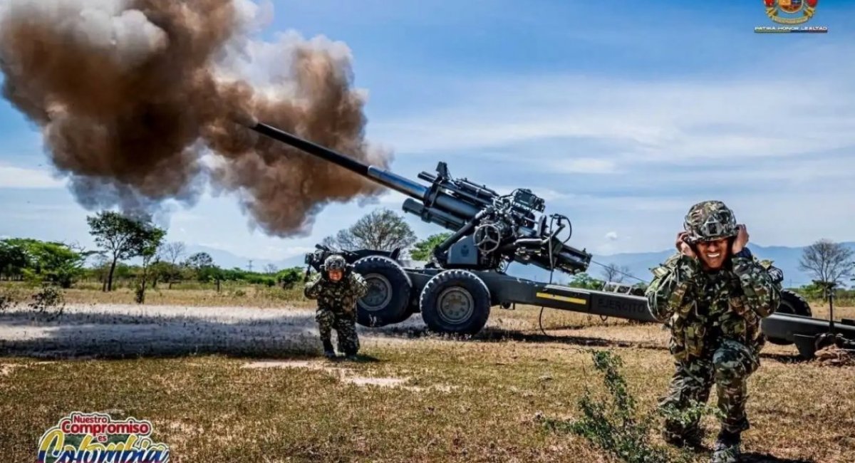 155/52 APU-SBT howitzer / Photo credit: Ejército Colombiano