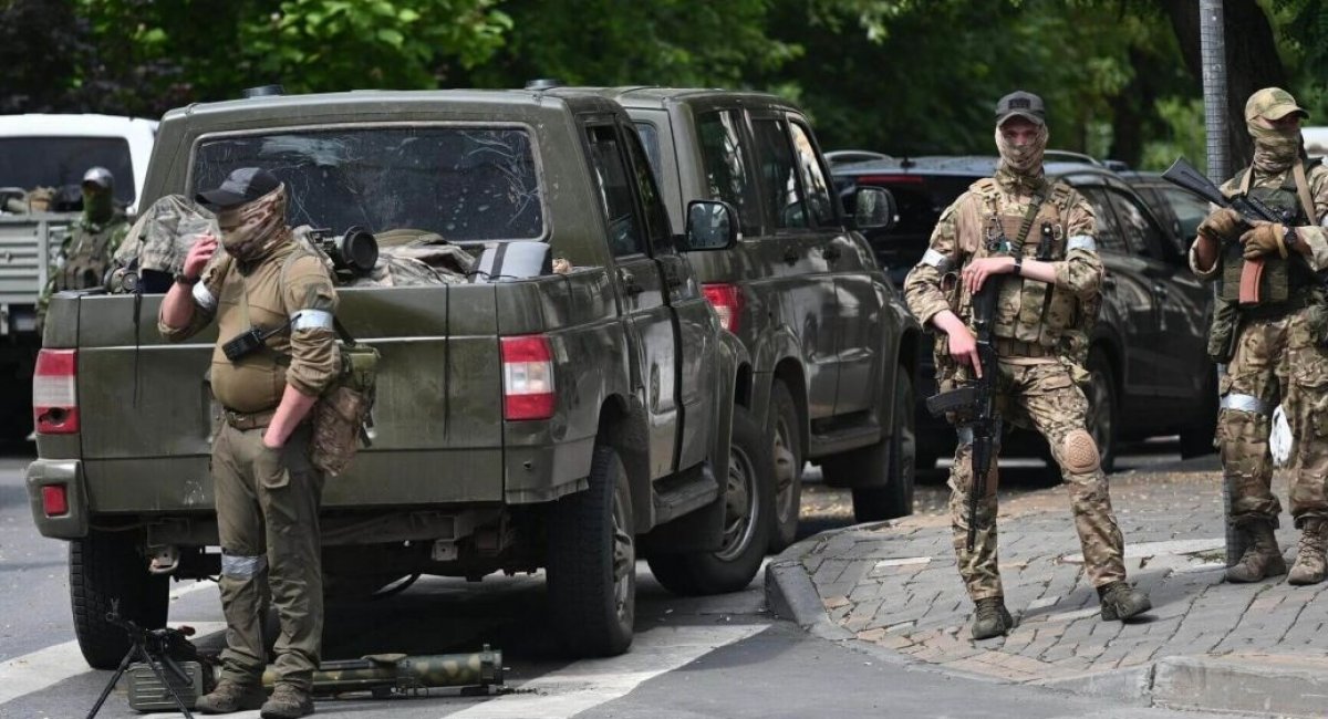 13 the Wagner PMC convoys arrived in Belarus. Photo credit : Belarusian Gayun