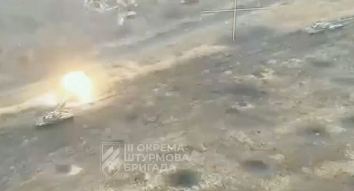 Ukrainian forces clear a tree line and capture an entire enemy group  / screenshot from video 