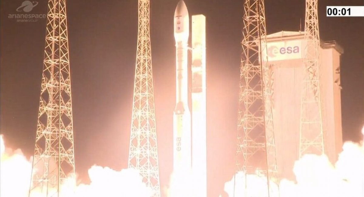The launch of the "Vega" carrier rocket as part of the VV17 mission under the Arianspace program, was unsuccessful