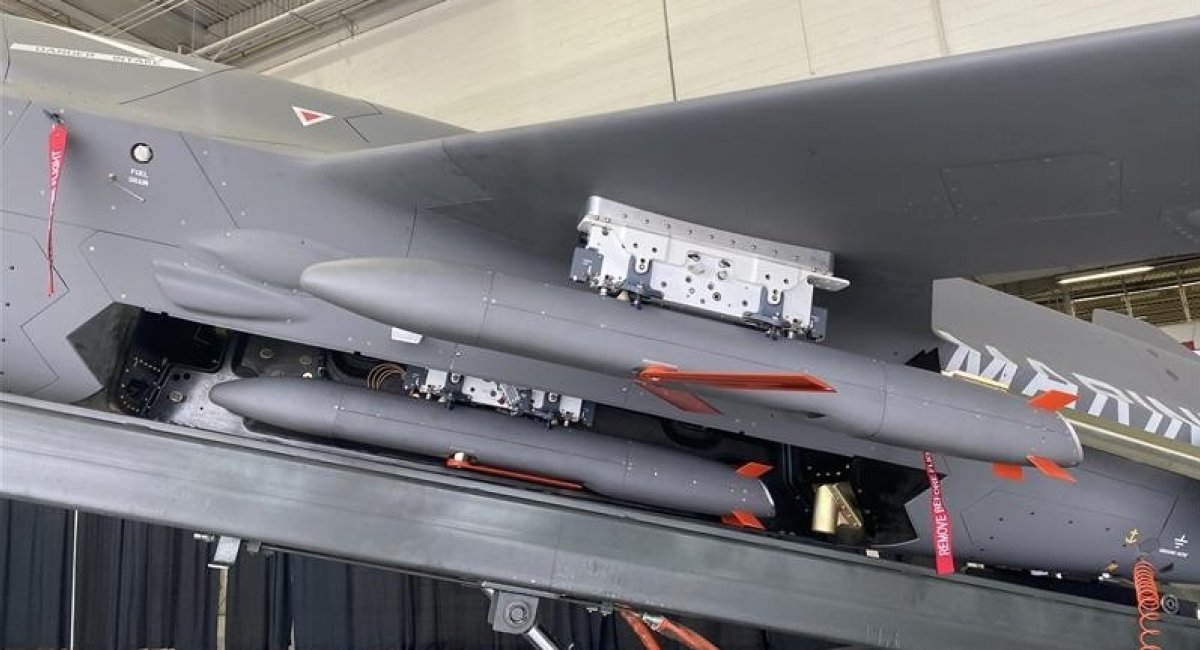 Ragnarök cruise missile installed on the XQ-58 / Photo credit: Kratos