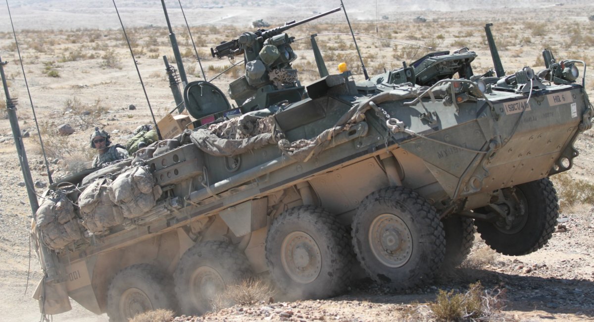  Photo for illustration / Stryker Combat Vehicle
