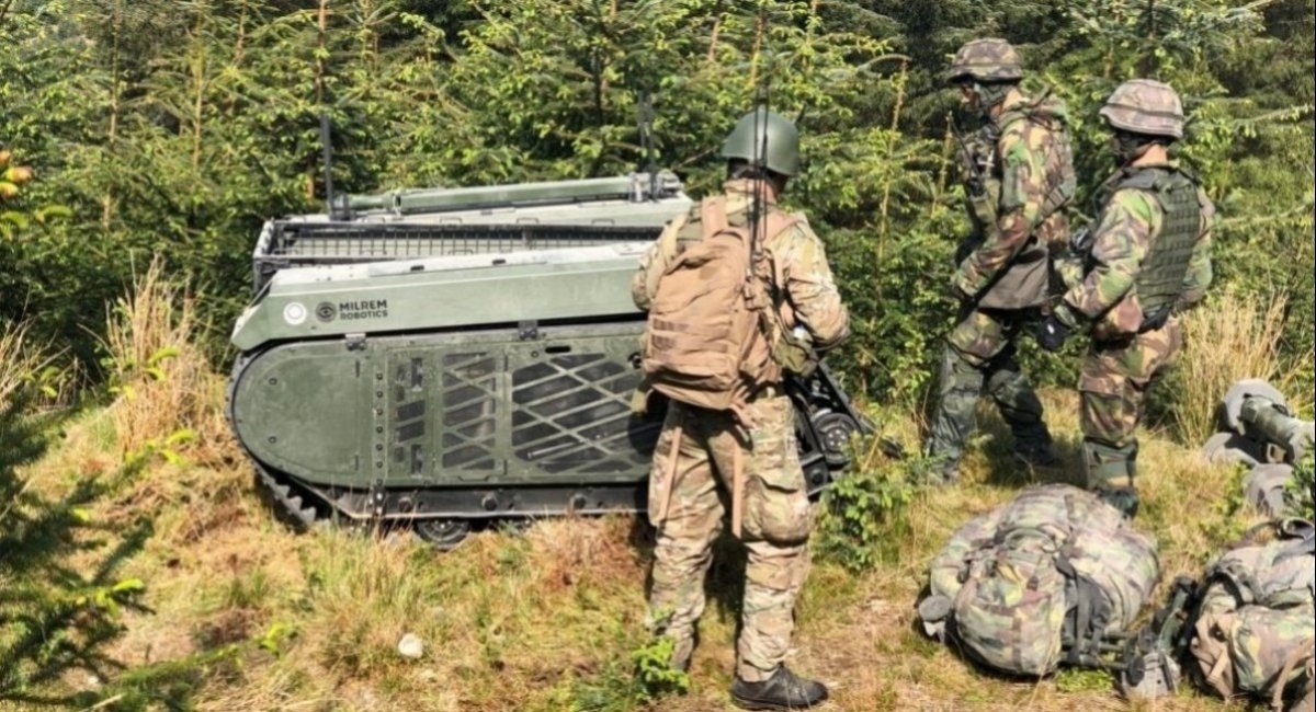 THeMIS unmanned ground vehicle / Photo credit: Milrem Robotics