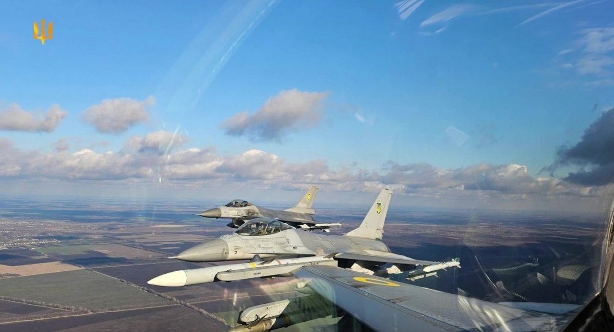 Ukrainian F-16 fighters / Screenshot from the video by Ukrainian Air Force
