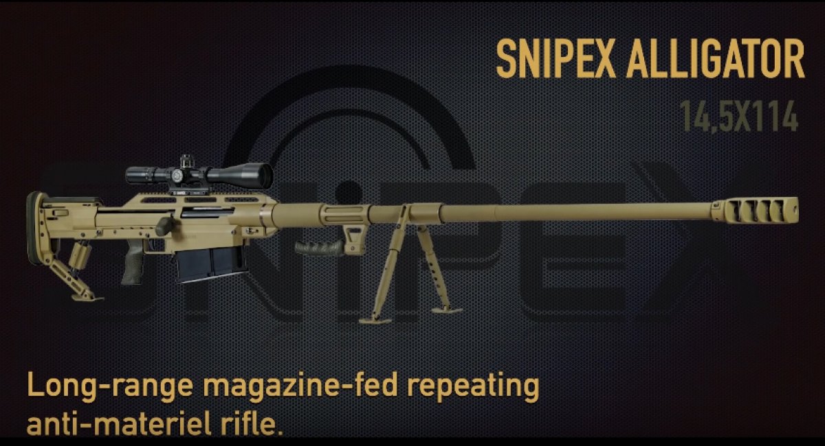 Ukrainian Army adopts new anti-materiel sniper rifles