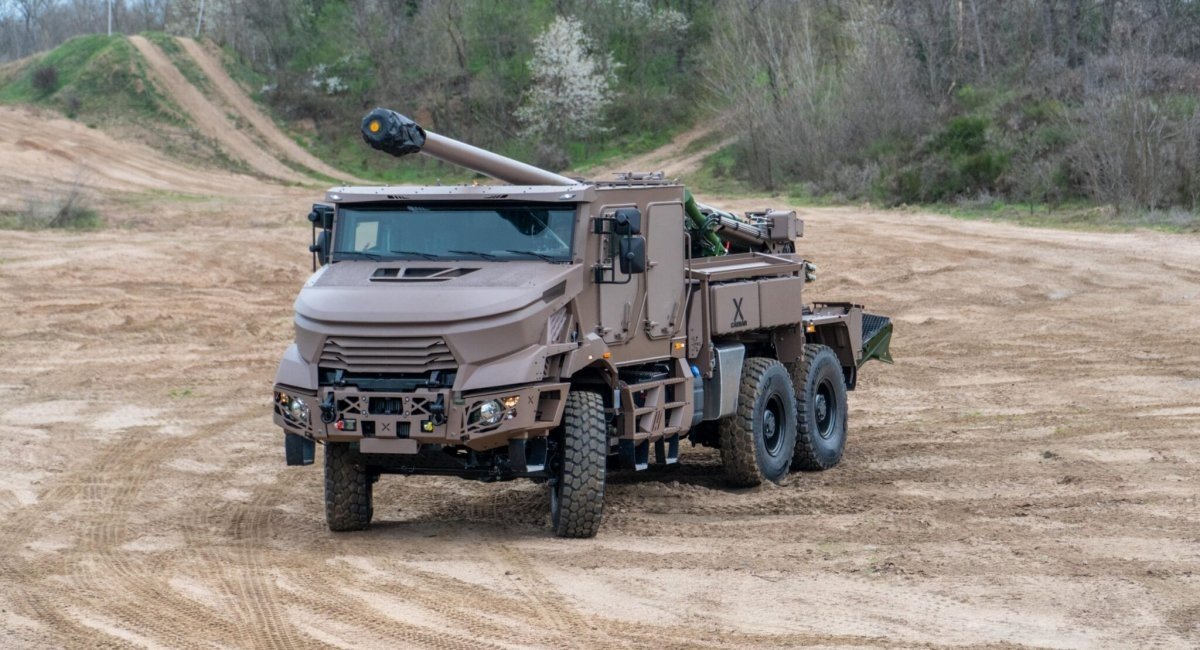 French CAESAR NG wheeled self-propelled howitzer / Photo credit: Nexter