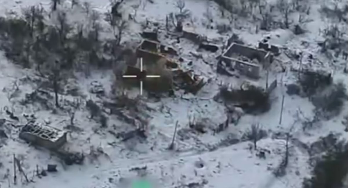 Destruction of russian positions by Defenders of Ukraine / video screengrab