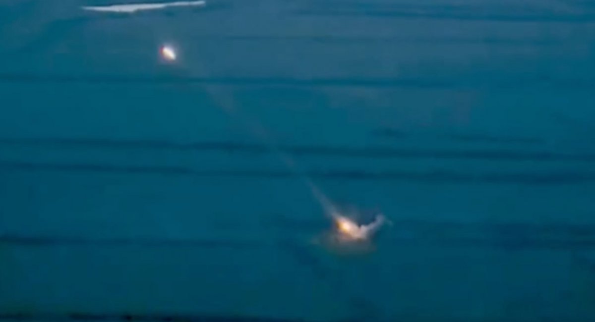 russian Grad launcher / screenshot from video 