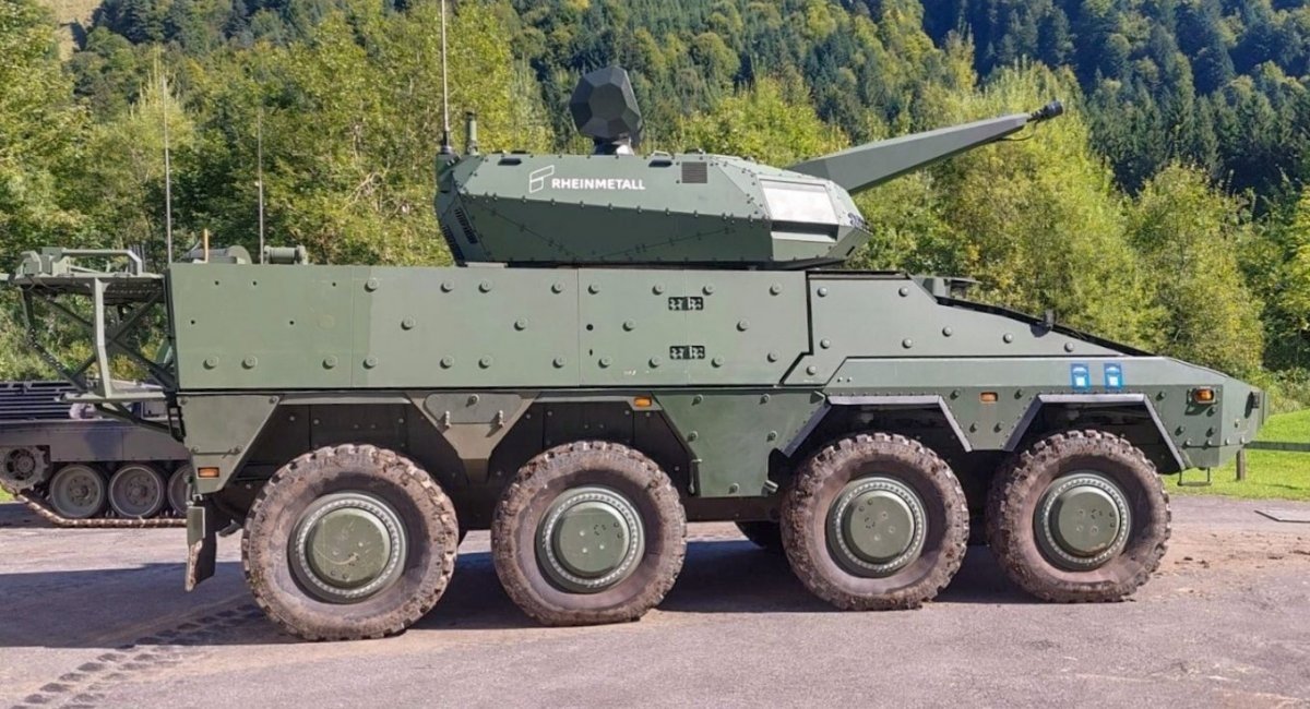 The Skyranger 30 on installed Boxer chassis / Photo credit: Hartpunkt