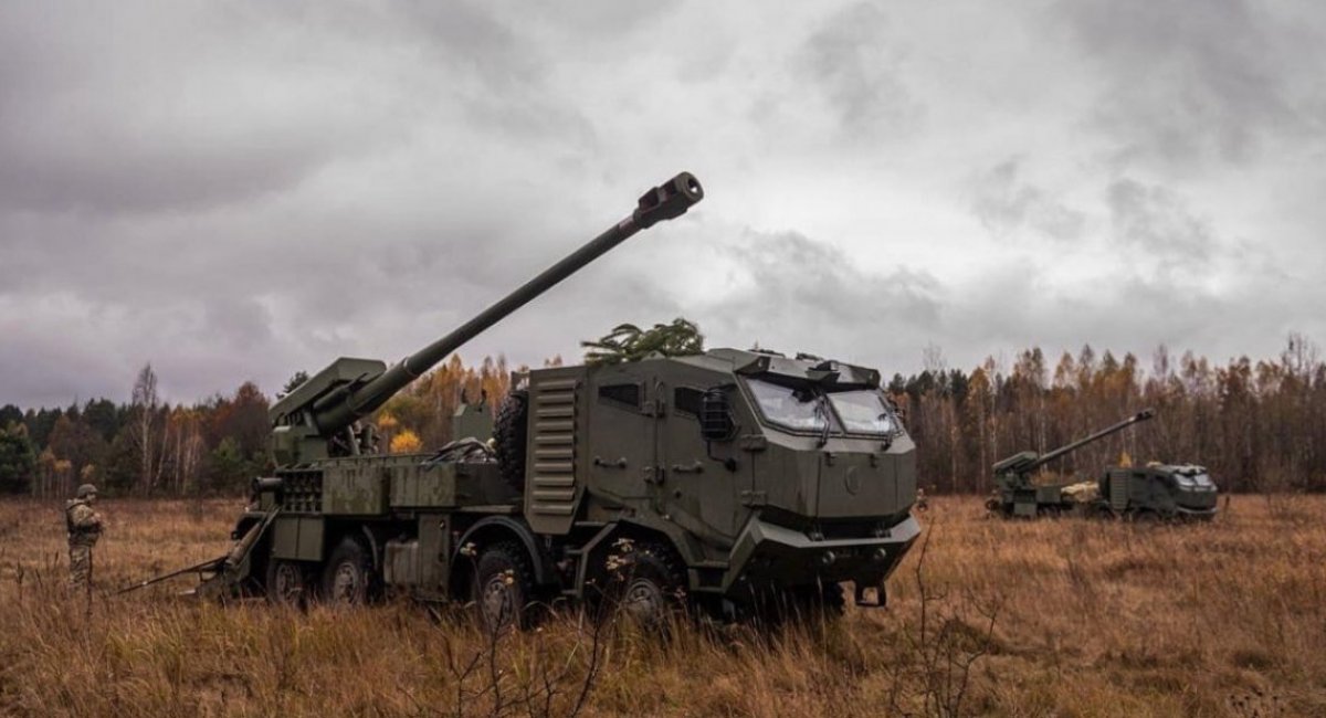 Ukrainian 2S22 Bohdana self-propelled howitzer / Open source photo 