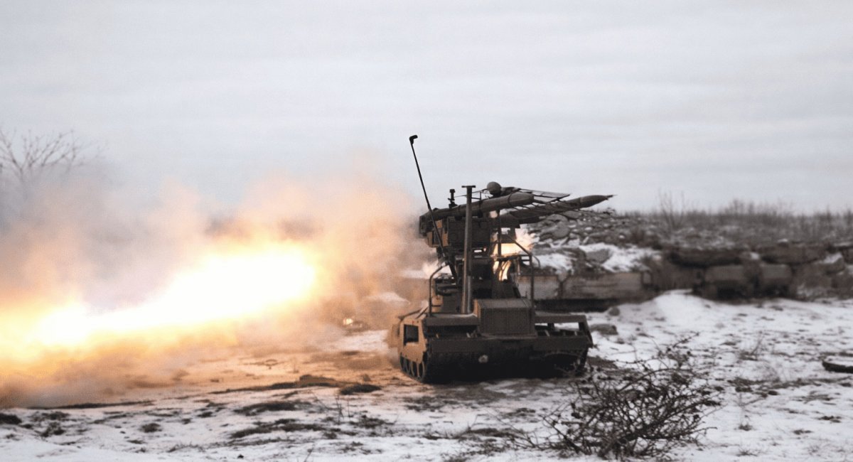 Type-75 MLRS in a concealed firing position operated by russian forces