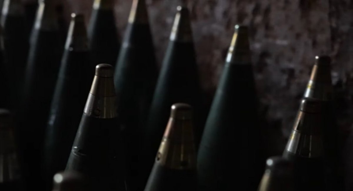 Ukrainian 155-mm M107A1 shells in service with the 100th Separate Mechanized Brigade / Video screenshot