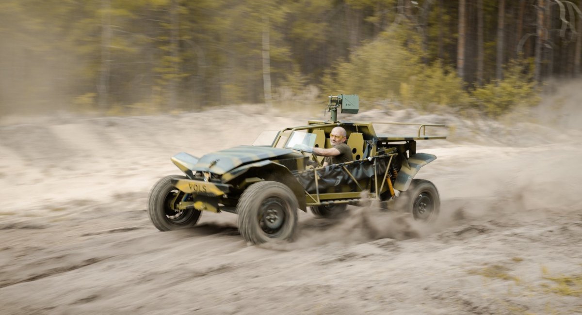 Pre-production version of the VOLS buggy / Photo credit: Oleksiy Klymov / Defense
