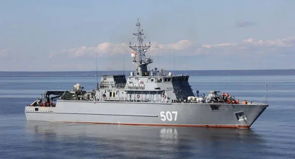 The russian minesweeper Alexander Obukhov