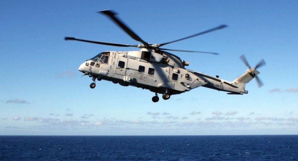 Merlin patrol helicopter / Photo credit: Royal Navy