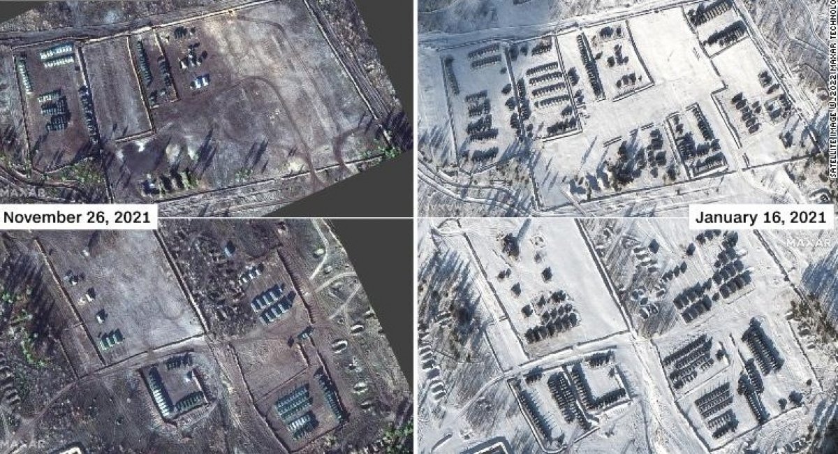 More evidence has emerged of a steady build-up of Russian military equipment and deployments around Ukraine, with new satellite images revealing a further expansion of the military presence at multiple locations in Belarus, Crimea and western Russia, Defense Express