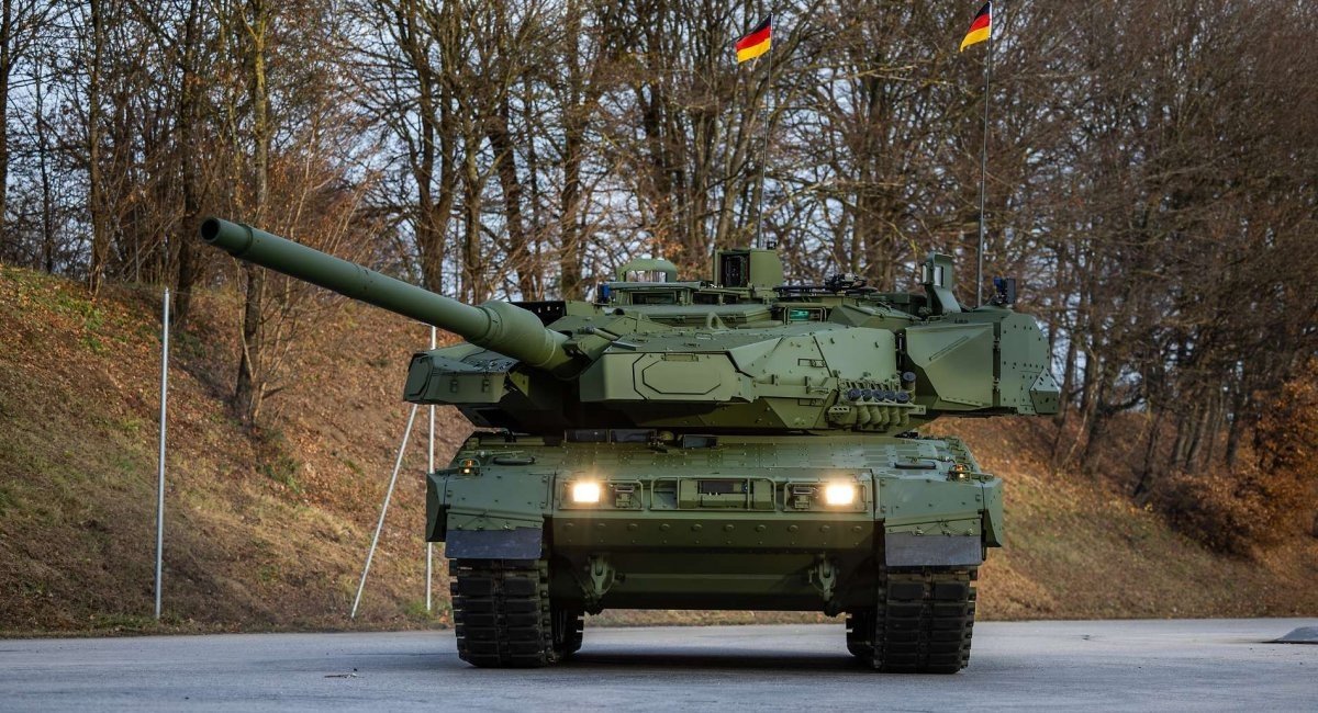 The Leopard 2A8 tank from KNDS Germany / Photo credit: the German Ministry of Defense