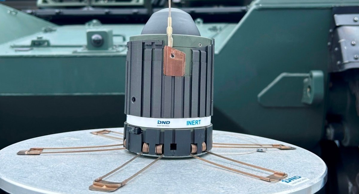 AT-2+ anti-tank mine / Photo credit: EDR