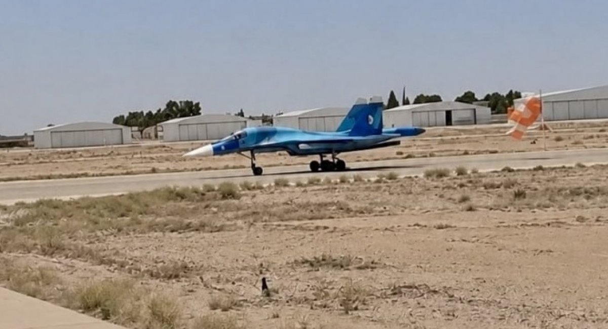 Algerian Air Force Su-34ME in oceanic camouflage / Open source photo