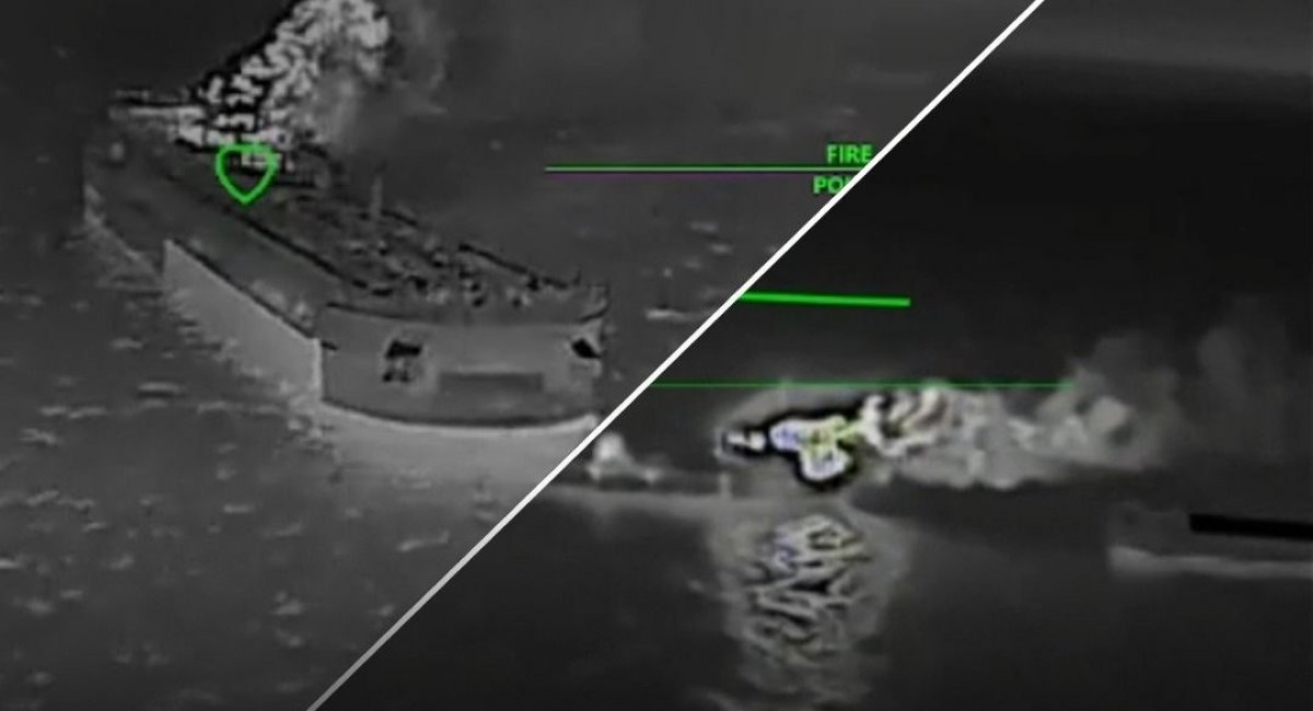 Ukraine's overnight strike also hit tugboats, cargo ships, and a dredger supporting russian military logistics and oil exports / Photo credit: The General Staff