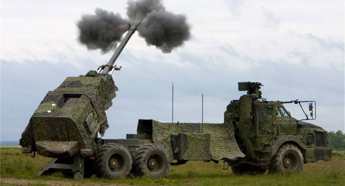 155mm wheeled self-propelled howitzers Archer
