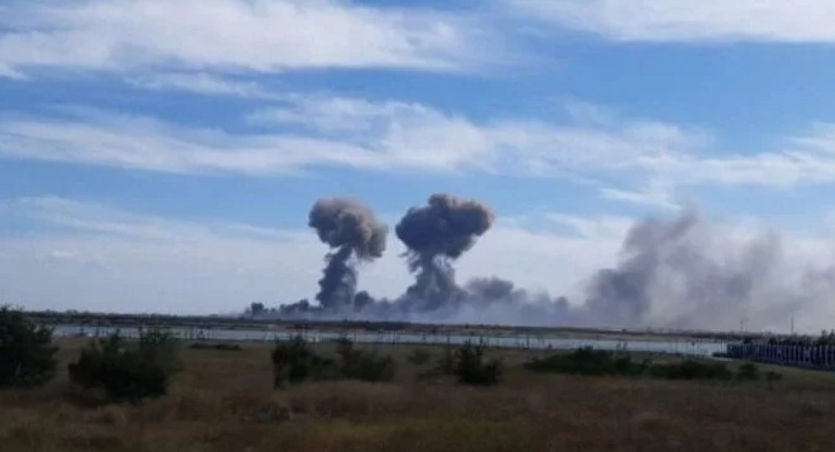 Explosions took place at the airfield in Novofedorivka in occupied Crimea
