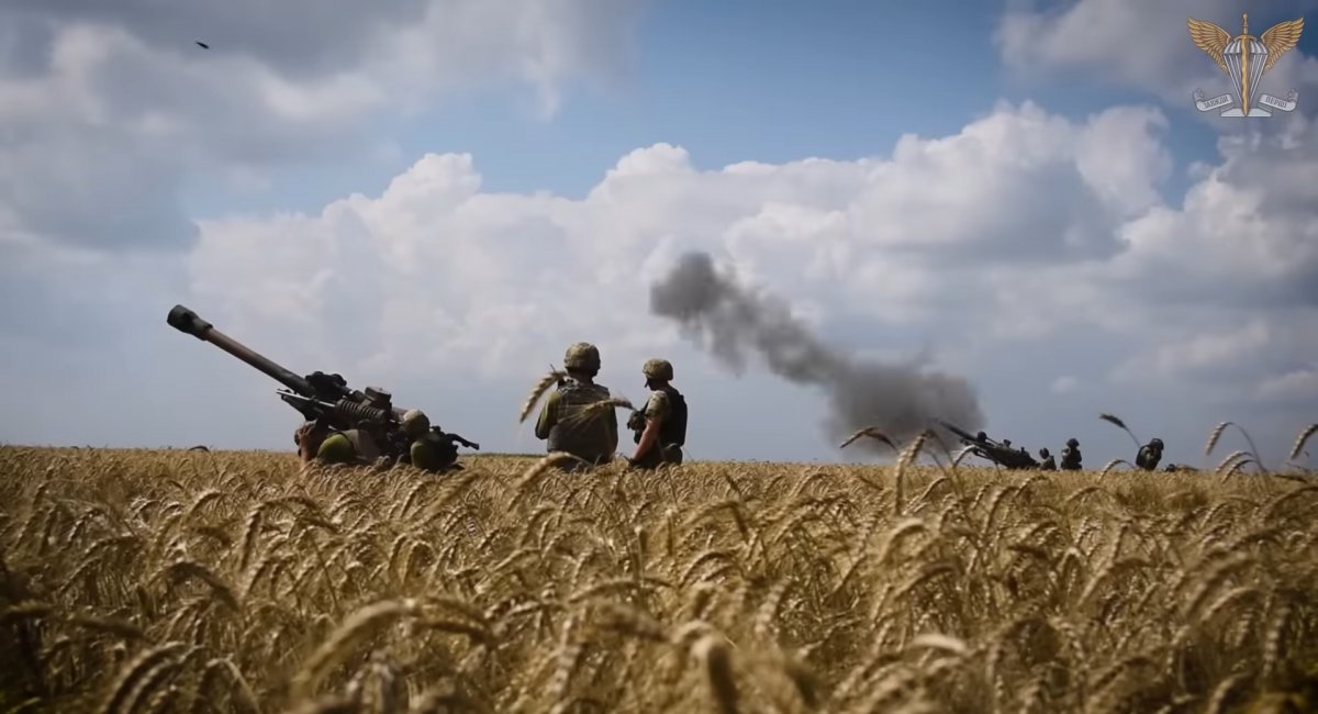 Ukrainian artillery of the airborne forces in action, Southern axis / Screenshot credit: Air Assault Force Command of the Armed Forces of Ukraine