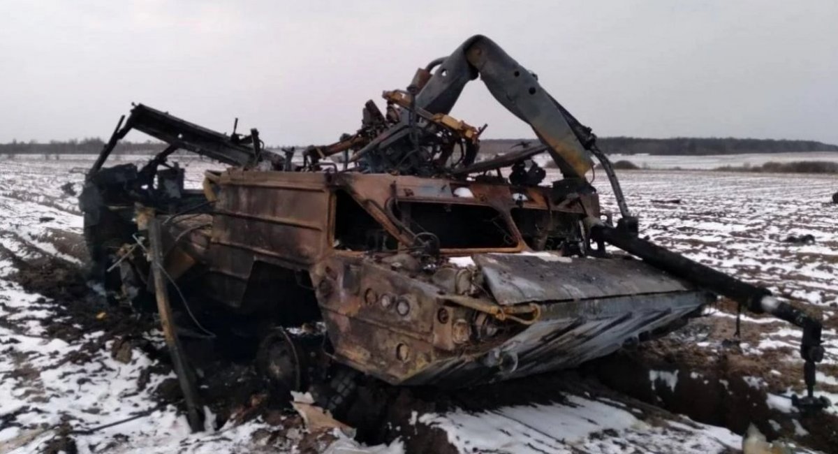 Destroyed russian Osa surface-to-air missile system / Open source photo