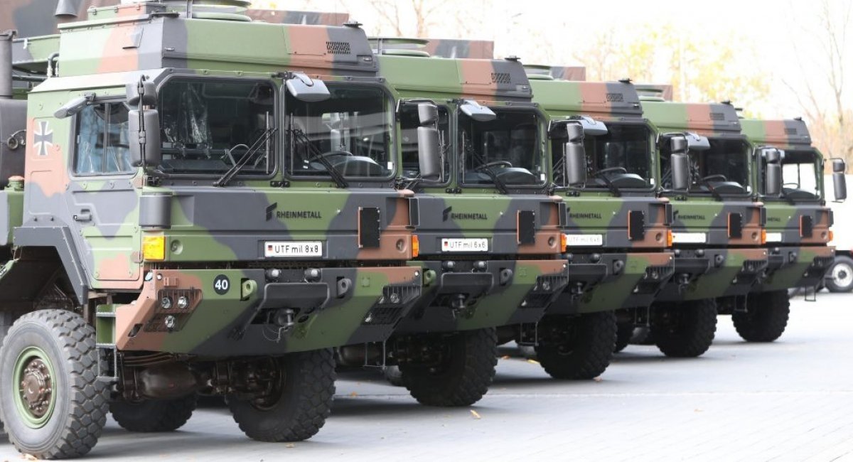 The RMMV HX trucks / Photo credit: Rheinmetall