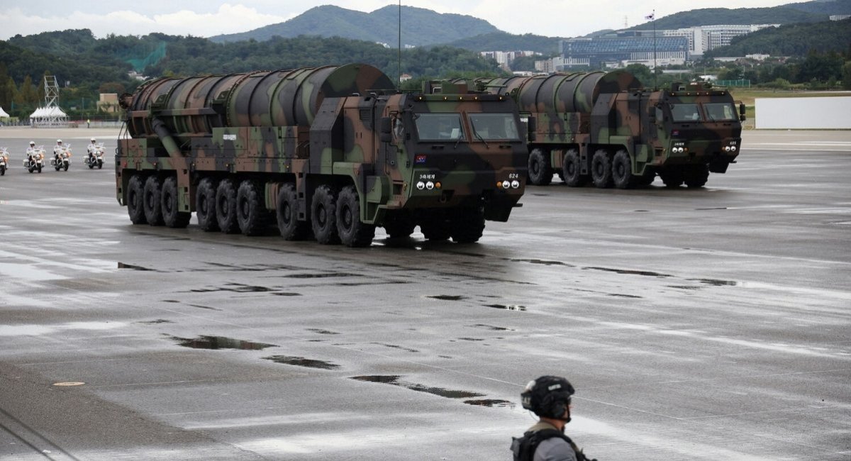 South Korea's Hyunmoo-5 ballistic missiles