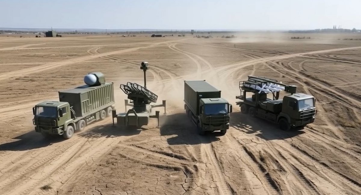 Models of the Shershen surface-to-air missile system / Video screenshot: DEFENCE CENTRAL