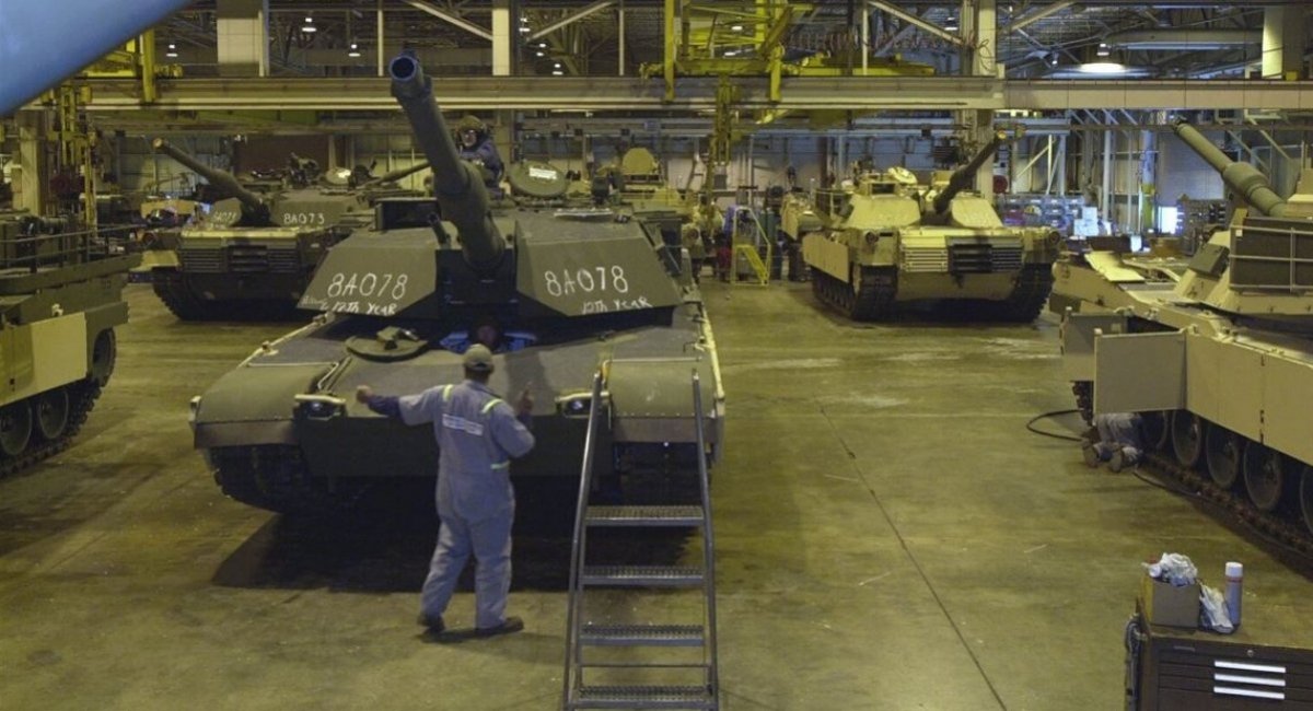 M1 Abrams manufacture at General Dynamics' Lima Army Tank Plant / Open source illustrative photo