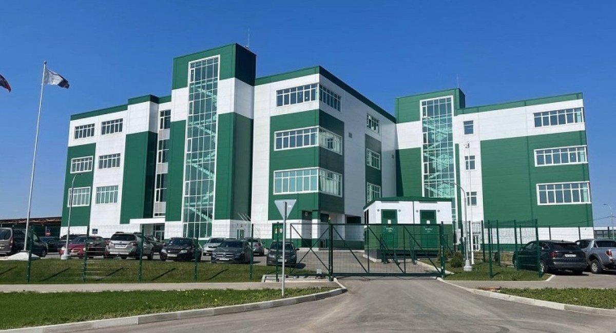 Photo of the Rezonit facility reportedly struck by Ukrainian forces / Photo credit: Rezonit