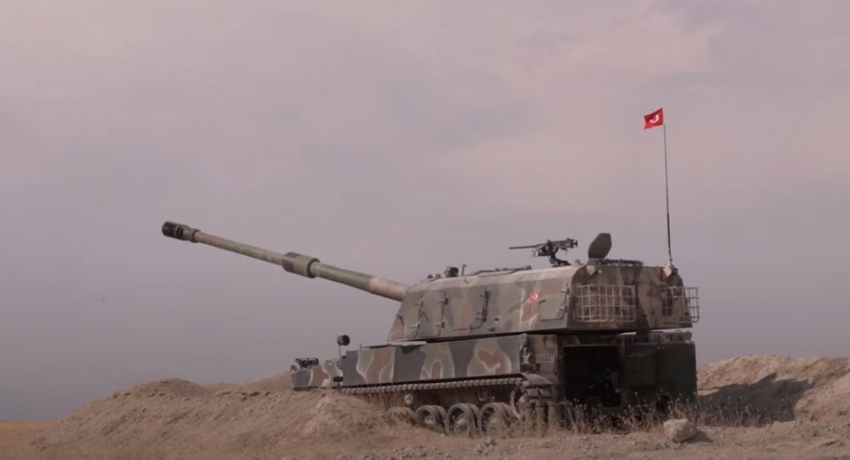 The Turkish 155mm self-propelled artillery unit is called T155 Firtina / open source