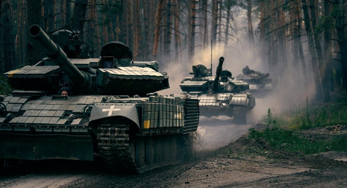 The T-64 convoy is moving forward / Photo credit: General Staff of the Armed Forces of Ukraine
