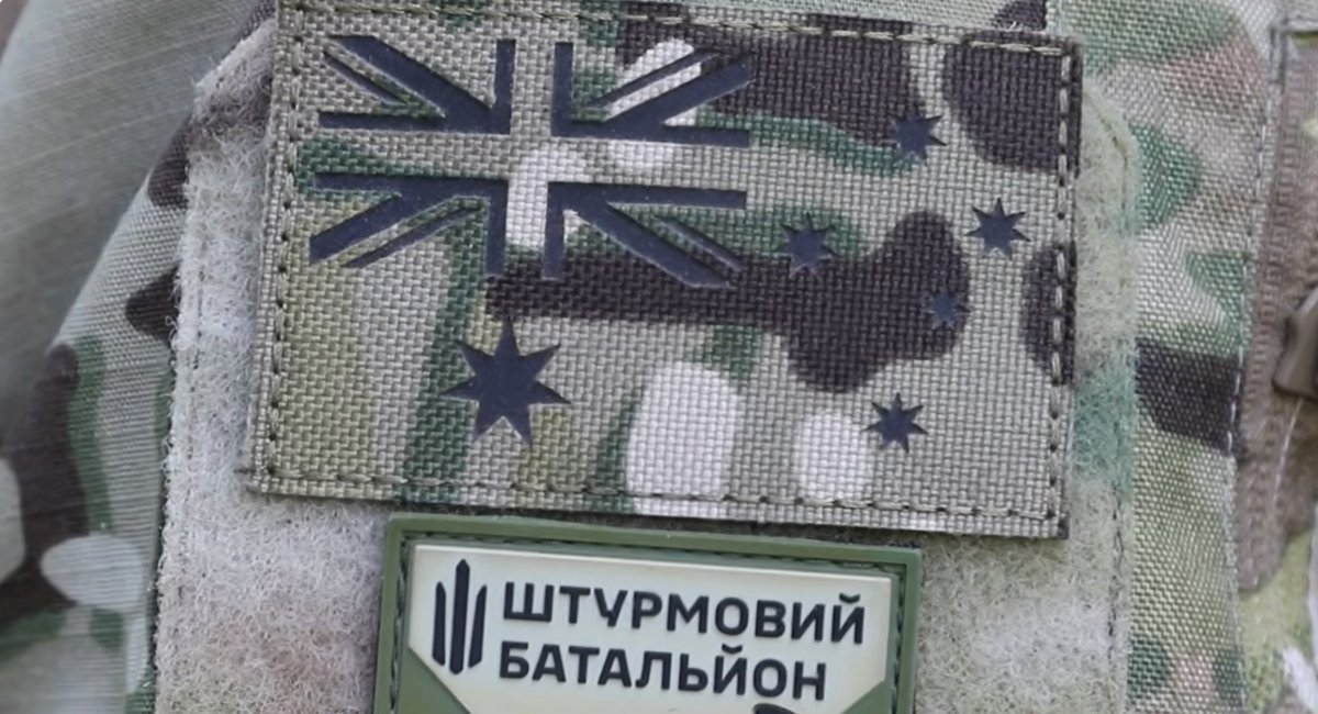 Australian decided to defend his ancestral homeland against russian invaders