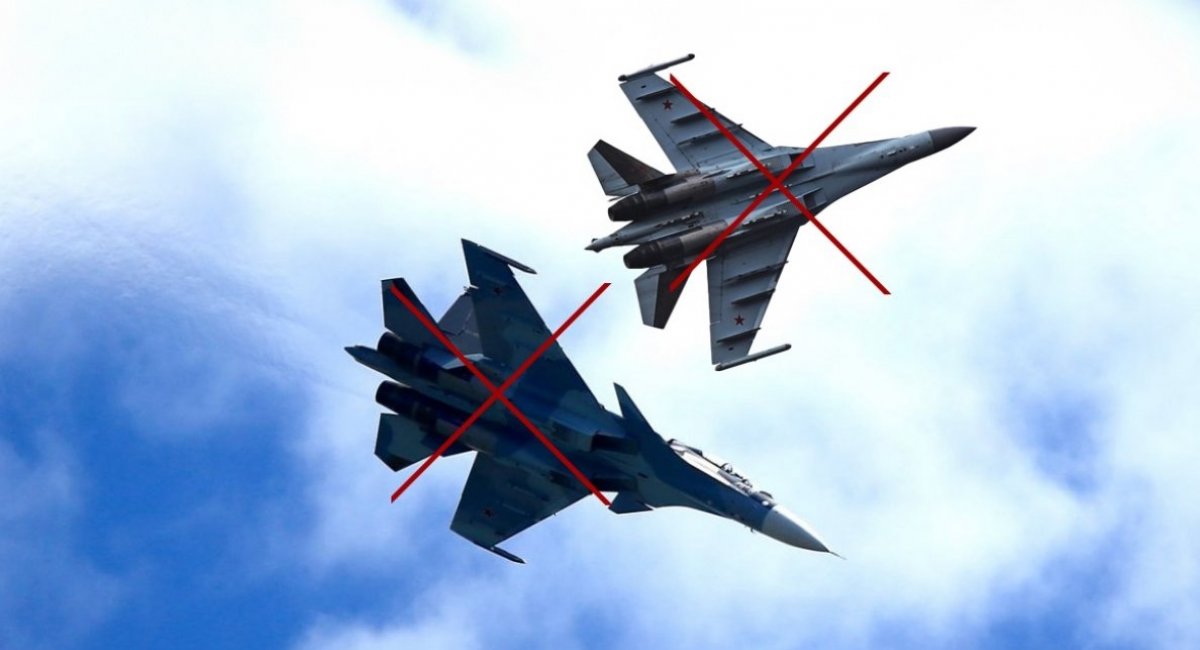 russian Su-34 bomber and Su-35 fighter / Defense Express 