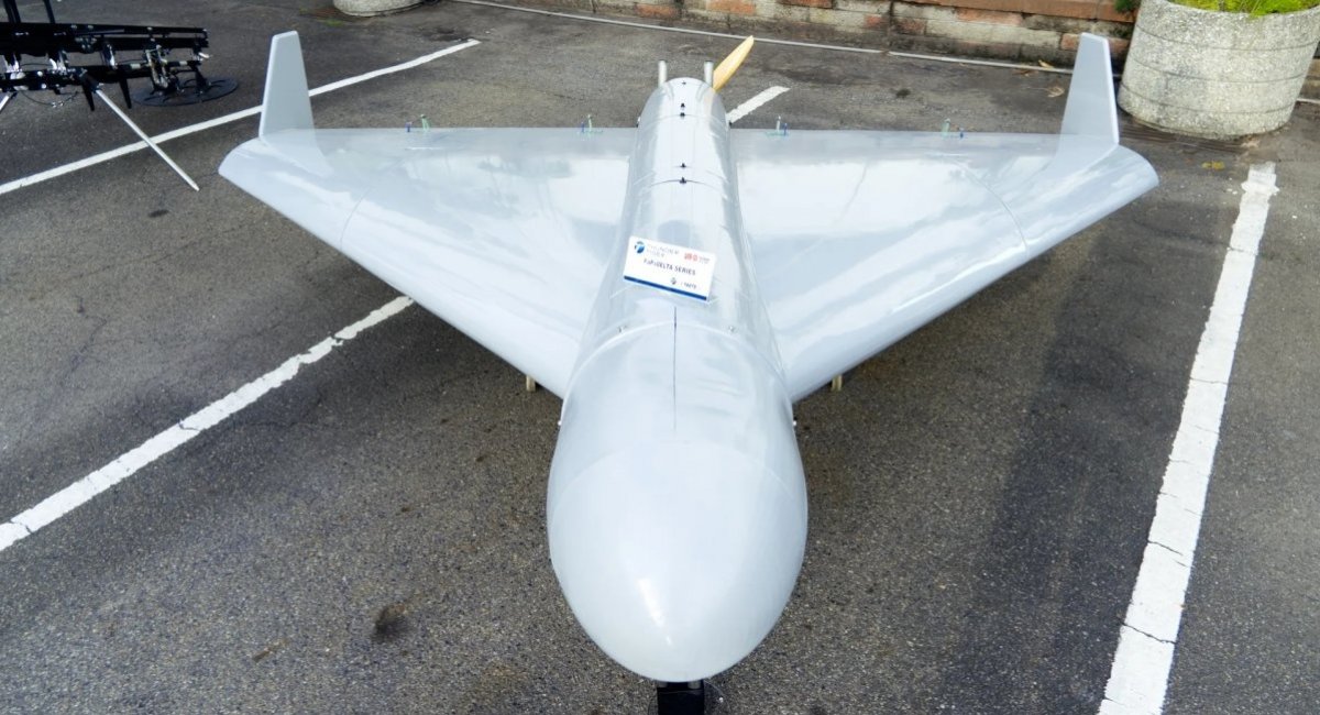 Taiwan's Papa Delta kamikaze drone / Photo credit: Axios