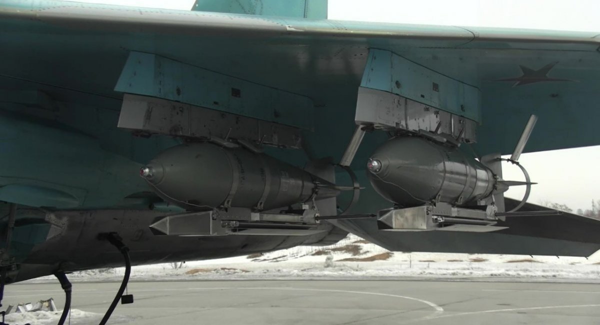 russian bombs along with unified gliding and correction module / Open source illustrative photo