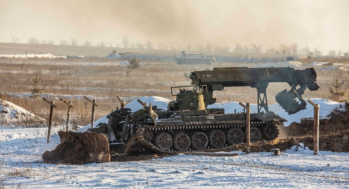 IMR-2 on the russian trainings shortly before the russian invasion of Ukraine, December 2021 