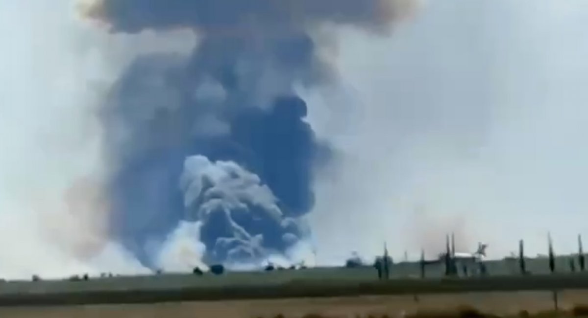 ​Explosions at the russian Military Airfield in Crimea - Occupiers are Suiciding (Updated)