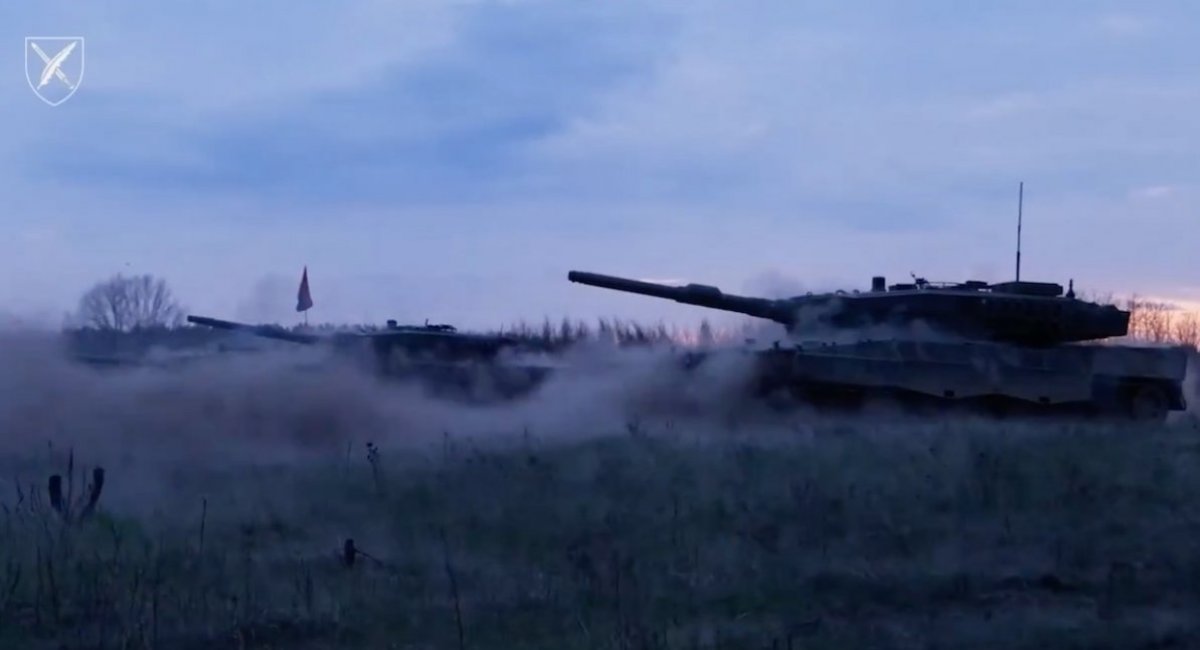 The Armed Forces of Ukriane in Zaporizhzhia region / screenshot from video