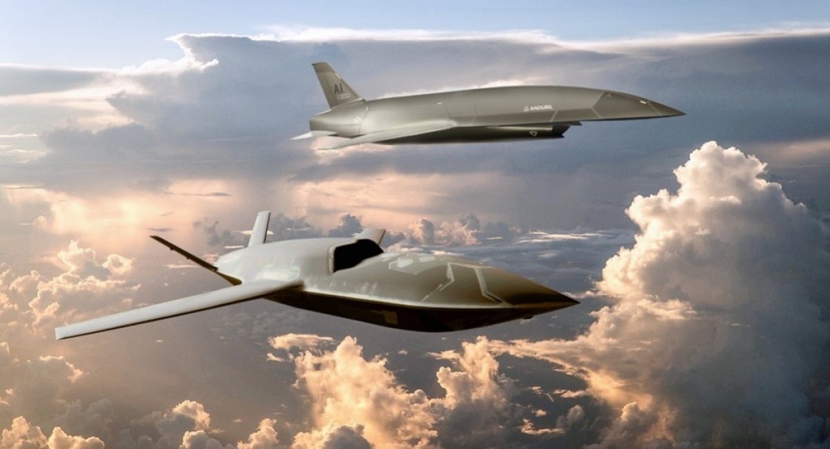 Illustrative render of the YFQ-42 and YFQ-44A loyal wingmen aircraft / Image credit: U.S. Air Force