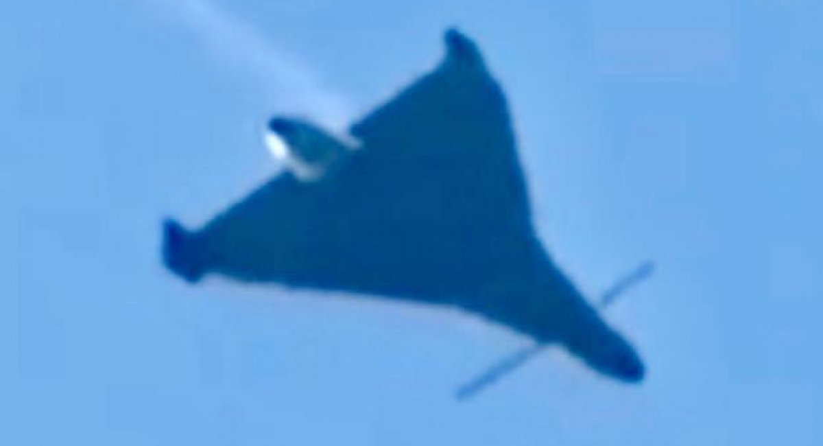 russian Geran drone with metal "whiskers" / Photo credit: Serhii Beskrestnov
