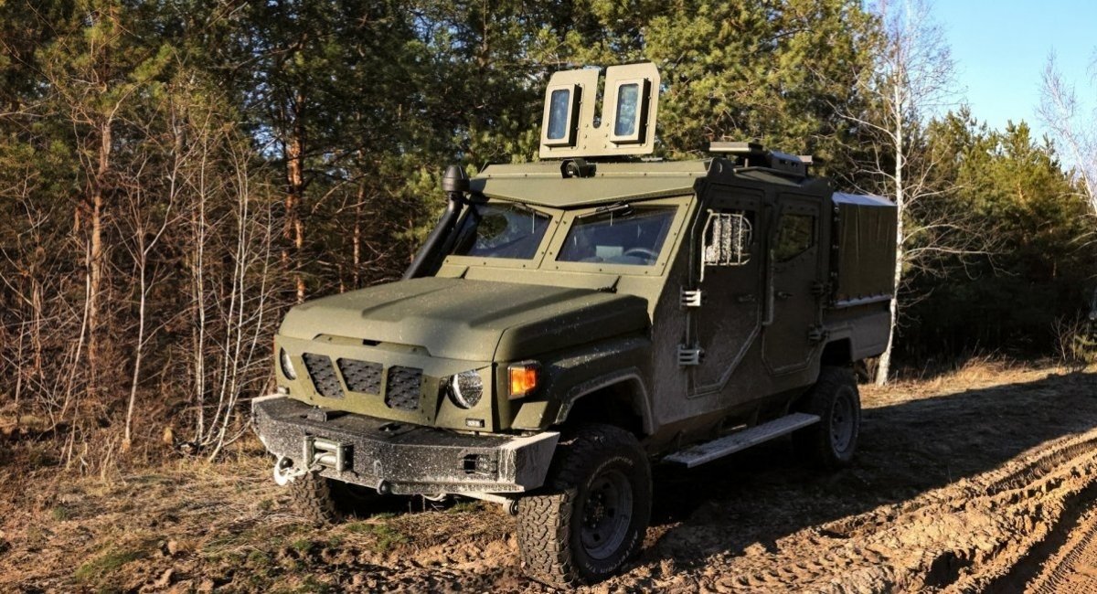 Ukrainian UAT-TISA vehicle / Photo credit: UkrArmoTech