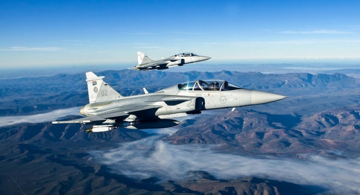 A pair of JAS 39 Gripen fighters of the South African Air Force / Open-source illustrative photo