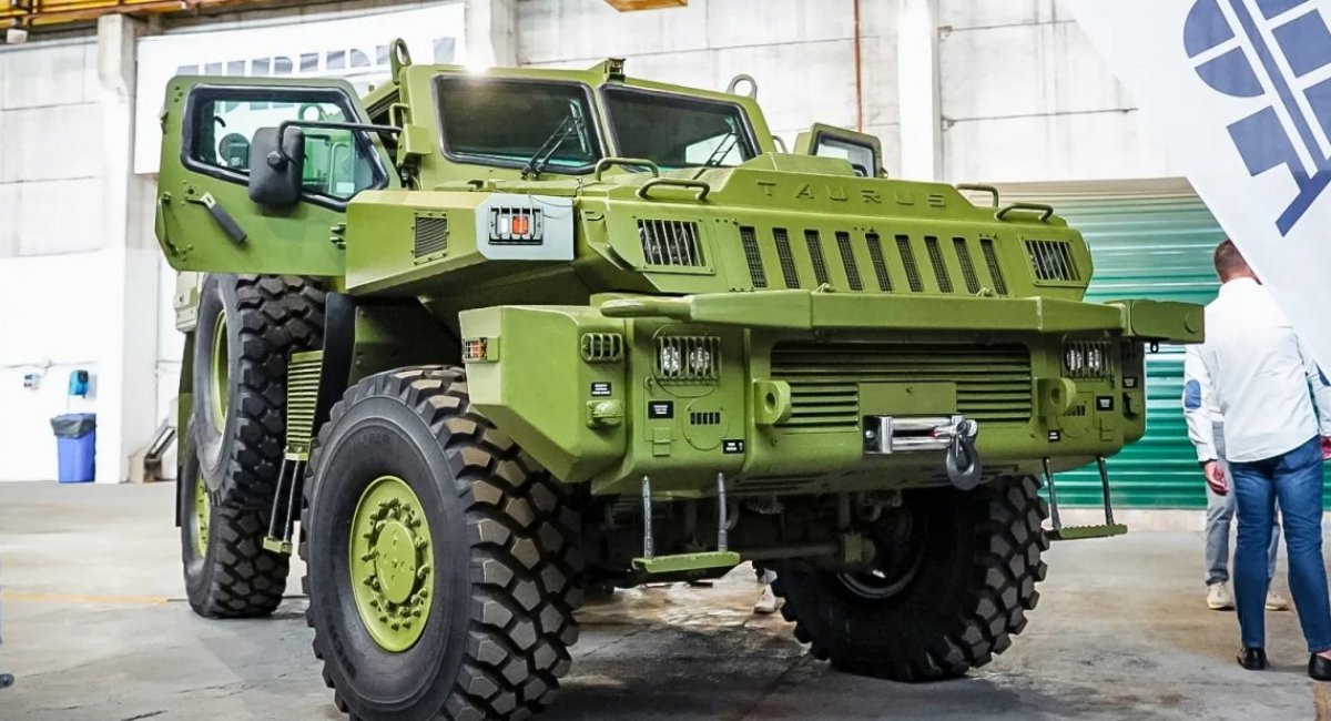Taurus 4-1 4x4 armored vehicle / Photo credit: Lithuanian Defense and Security Industry Association